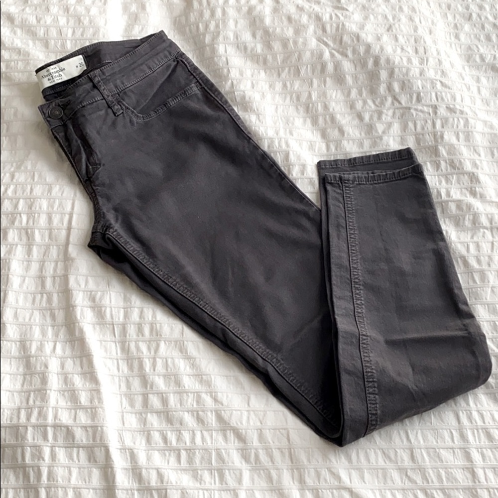 Grey A&F Pant